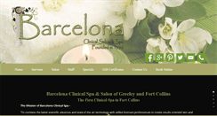 Desktop Screenshot of barcelonasalon-spa.com